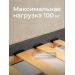 Основание под матрас - ортопедические ламели, выдерживающие нагрузку до 120 кг