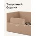 В комплекте передний защитный бортик длиной 81 см и высотой 23 см